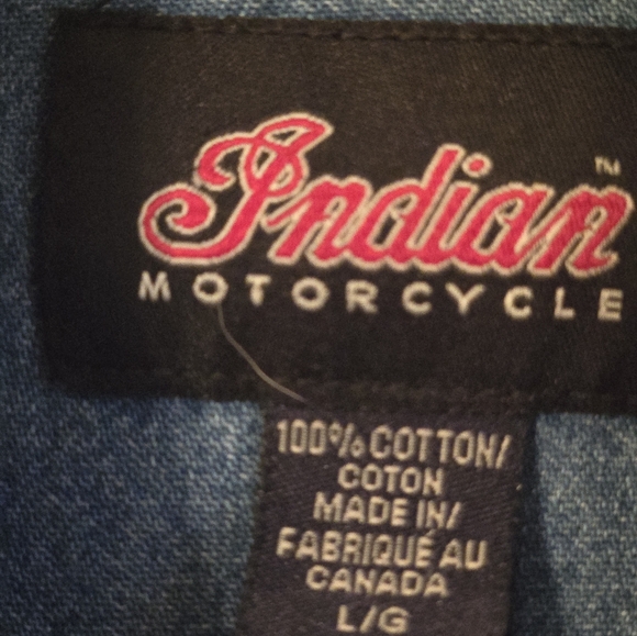 Indian denim shirt - Picture 5 of 7
